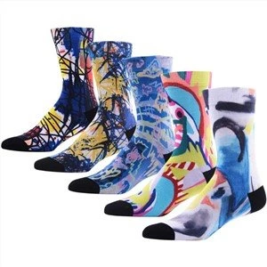 360 Sublimated Print Socks Women