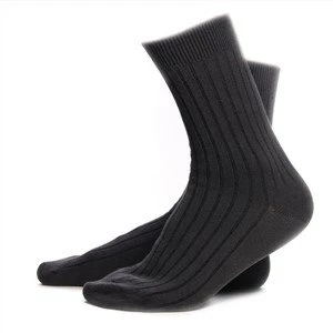Male Black Socks 100% Cotton For Men