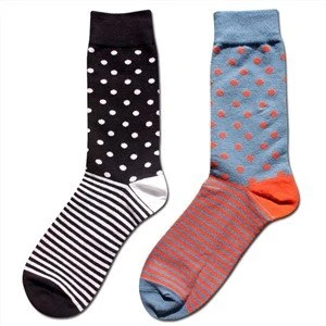 Polka Dot Pattern Men Business Socks