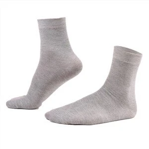 Solid Color Men Business Socks