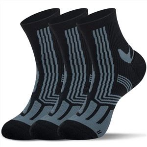 Quarter Anti Blister Cushioned Cycling Socks