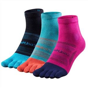 Sweat Absorbent Five Finger Toe Socks