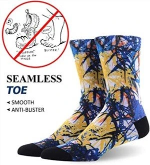 Custom Socks Skate Socks 3D Sublimation