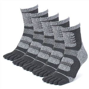 Five-toe Non-slip Knitted Golf Socks Unisex