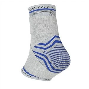 Jacquard Ankle Sports Compression Sleeves