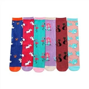 Cartoon Over The Knee Kid Stockings
