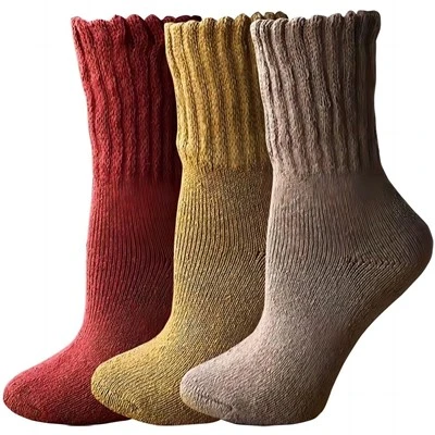 Womens Crew Alpaca Wool Socks